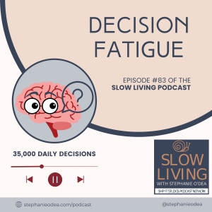dealing with decision fatigue is exhausting for moms